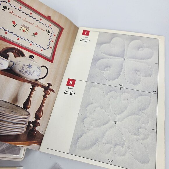Husqvarna Embroidery Card 3 Quilting Americana Touch Pad Digitized Instruction - Picture 7 of 7